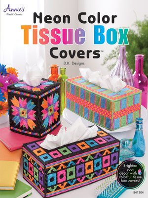cover image of Neon Color Tissue Box Covers